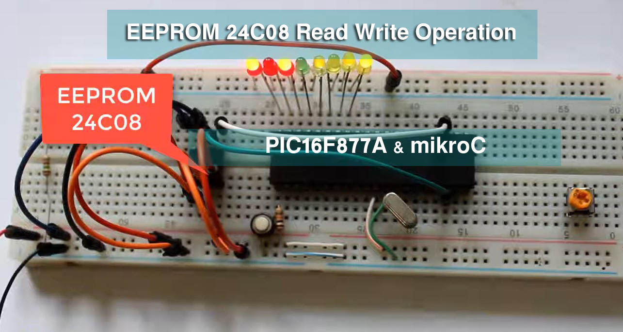 EEPROM 24C08N interfacing image